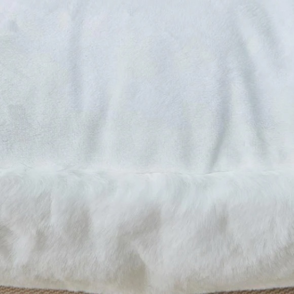 Elegant Black Faux  Chinchilla Fur Pillow - Picture 4 of 5